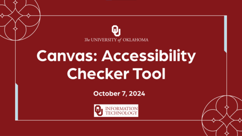 Thumbnail for Canvas Accessibility Checker Tool