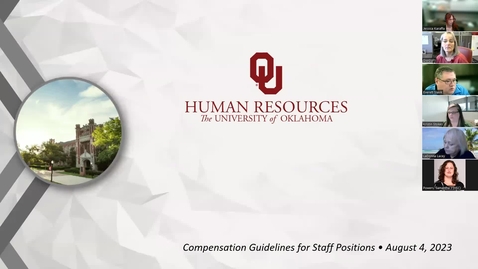 Thumbnail for OU HR Compensation Town Hall Meeting_08042023