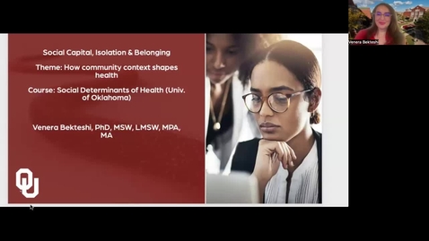 Thumbnail for Social Determinants of Health: Social Isolation and Social Capital