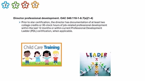 Thumbnail for 13. Center - Director professional development - updated 2025