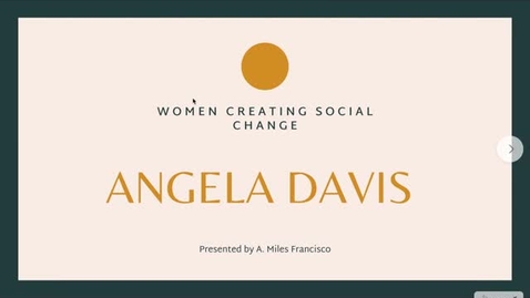 Thumbnail for Angela Davis pt. 1