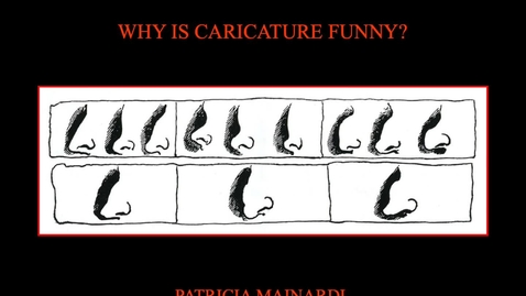 Thumbnail for entry Patricia Mainardi: Why Is Caricature Funny?