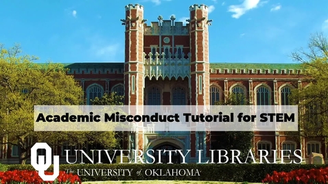 Thumbnail for Academic Misconduct Tutorial: Quiz 1 Video
