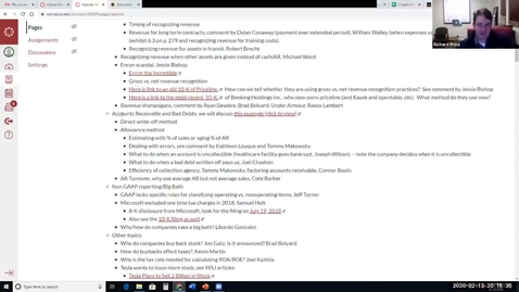 Thumbnail for ACCT 5202 Session 5 Clip, Accounts Receivable