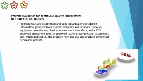 Thumbnail for 38. Center - Program evaluation - Goals - updated 2025