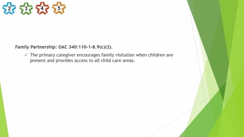 Thumbnail for 12. Home - Family partnership - Family visitation - updated 2025