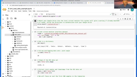 Thumbnail for Machine Learning Practice: Compute Server: CoLab Interface