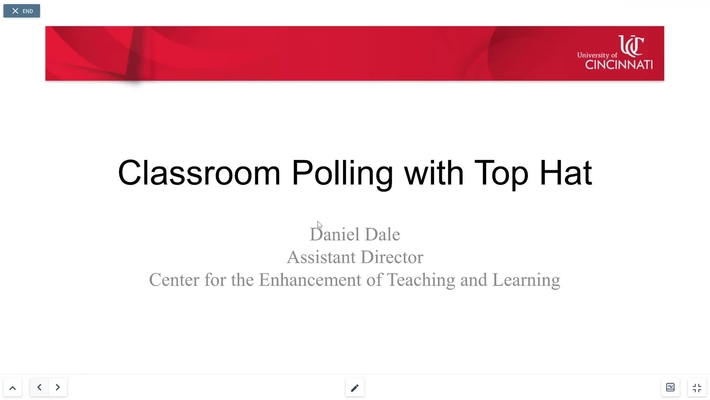 Classroom Polling with TopHat - CET&amp;L workshop 4/14/22