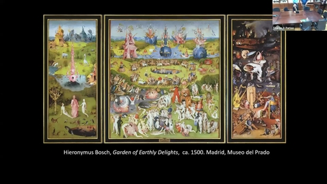 Thumbnail for entry Winkler Center Lunch and Learn:  The Crucible of God: Art and Science in the Garden of Earthly Delights by Hieronymus Bosch