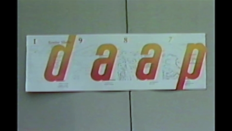 Thumbnail for 1987-02-24 DAAP Senior Show