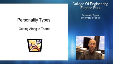 Thumbnail for Personality Types