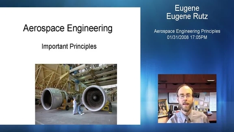 Thumbnail for entry Aerospace Engineering Principles