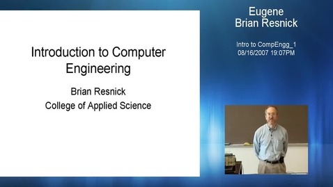 Thumbnail for Intro to CompEngg_1
