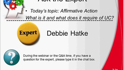 Thumbnail for Search Committee Resources 2.7.17 SuccessFactors Ask-the-Expert