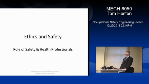 Thumbnail for Occupational Safety Engineering - Mech...