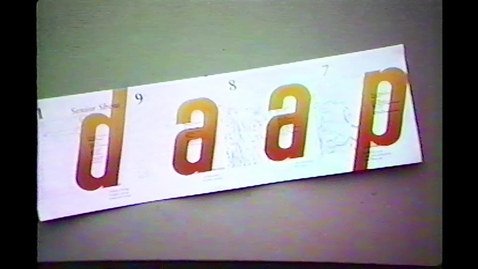 Thumbnail for 1987-09 DAAP Slide Presentation