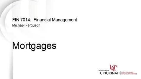 Thumbnail for entry Mortgages