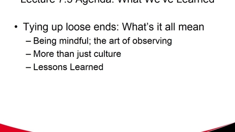 Thumbnail for MGMT 7017 (Cultural) Mindfulness