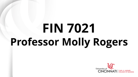 Thumbnail for entry FIN 7022 Module 1 Introduction