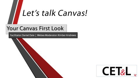 Thumbnail for entry Daniel Dale - Canvas First Look | Wednesday 5/20