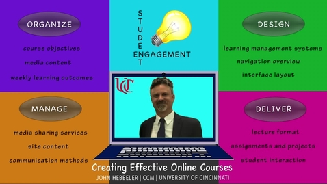 Thumbnail for entry Creating Effective Online Courses