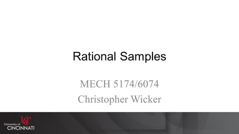 Thumbnail for entry MECH 5174/6074: 06-04 Rational Samples