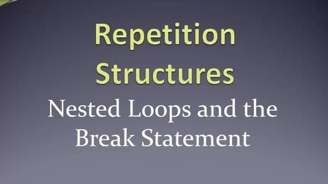 Thumbnail for V8_Nested_Loops_Break_Statements.mp4