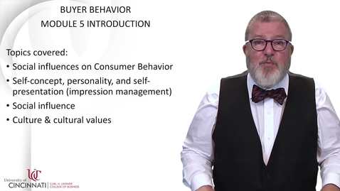 Thumbnail for MKTG 7015 Module 5 Introduction