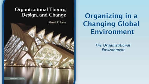Thumbnail for MGMT7000 CH3-1 Organizational Environment
