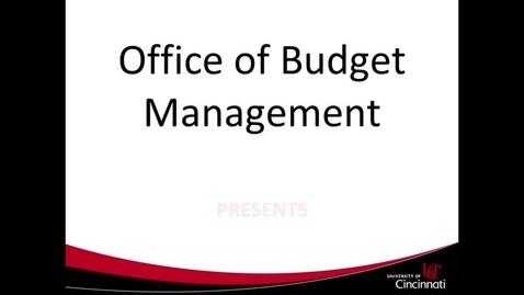 Thumbnail for entry PBF - How to Create and Search for Budget Forms