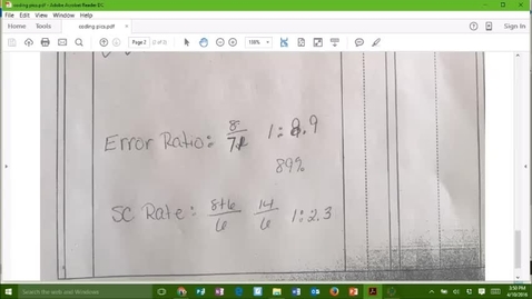 Thumbnail for LSLS 2005 Running Record Calculations Explained