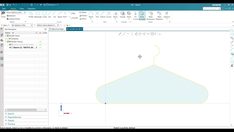 Thumbnail for VIDEO2 : Adding Dimensions on NX 1953