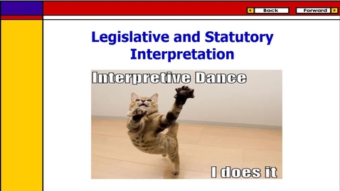 Thumbnail for Introduction to Legislative History Research