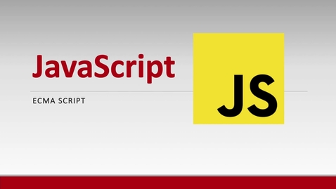 Thumbnail for JS Intro 21SS