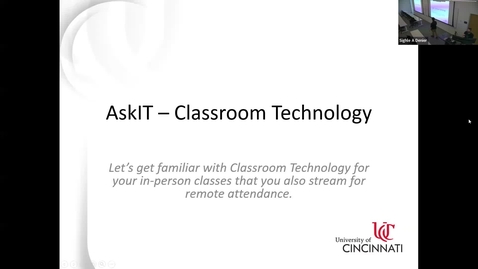 Thumbnail for AskIT Classroom Technology