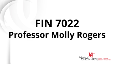 Thumbnail for entry FIN 7022 Course Introduction