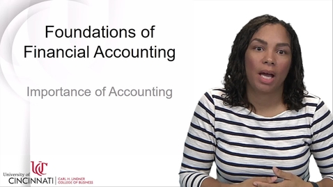 Thumbnail for entry ACCT2081 Foundations of Accounting - Importance of Accounting.mp4