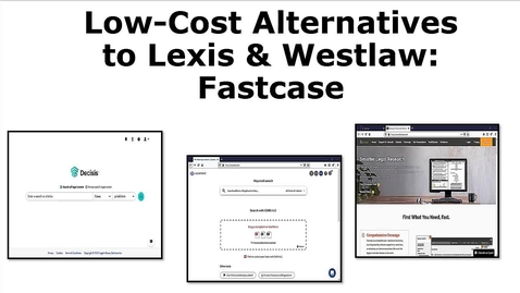 Thumbnail for FastCase Video -- by Susan Boland