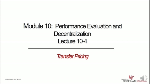 Thumbnail for Transfer Pricing
