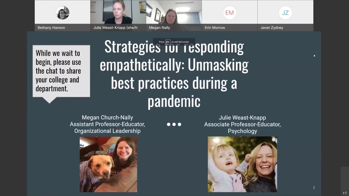 Strategies for responding empathetically: Unmasking best practices during a pandemic