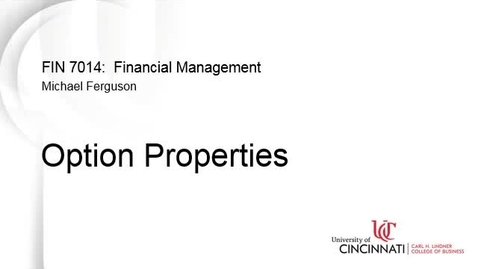Thumbnail for Option Properties