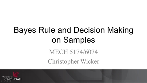 Thumbnail for entry MECH 5174/6074: 10-07_Bayes_Rule