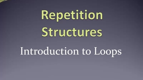 Thumbnail for V5A_Loops_Introduction.mp4