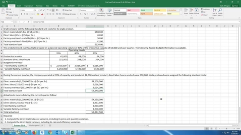 Thumbnail for Prof Lead Prob 21-4B 7012 solution