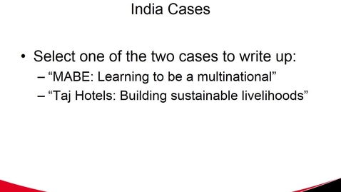 Thumbnail for entry India Cases