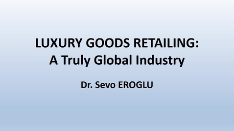 Thumbnail for Luxury Goods Retailing