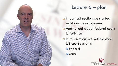 Thumbnail for BLAW2080 Module 1 Lecture 6