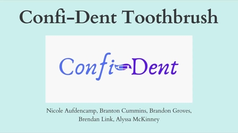 Thumbnail for entry 36758 - Confi-Dent