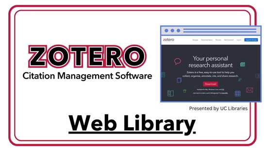 Zotero: Zotero Web Library