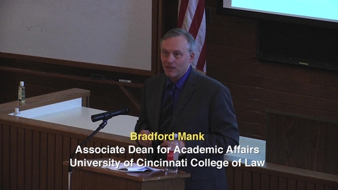 Thumbnail for Voter Disenfranchisement Lecture by Judge Bernice Donald